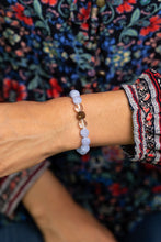 Load image into Gallery viewer, Blue Lace Agate Bracelet for Stress Release - Energy Muse