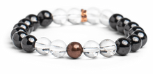 Load image into Gallery viewer, Digital Detox Shungite Bracelet - Energy Muse
