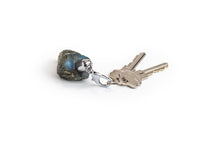 Load image into Gallery viewer, Labradorite Keychain