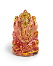 Load image into Gallery viewer, Rose Quartz Ganesh Statue - Energy Muse