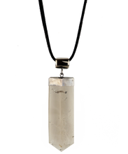 Load image into Gallery viewer, Flat-Back Crystal Pendant Necklace