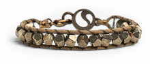 Load image into Gallery viewer, Affluence Wrap - Pyrite Bracelet - Energy Muse
