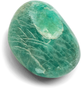 Amazonite Touchstone - Palm Stone - Energy Muse