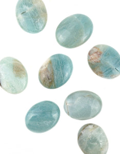 Amazonite Touchstone - Palm Stone - Energy Muse