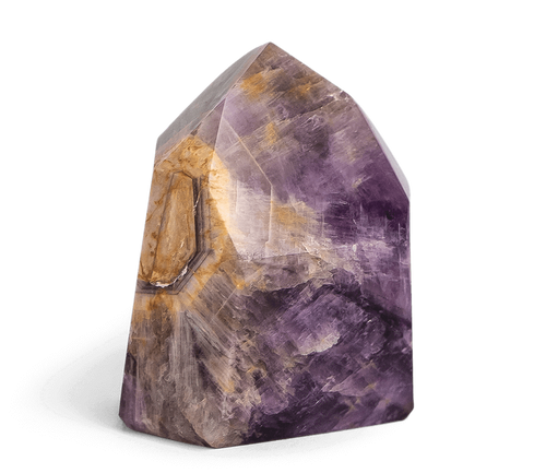 Amethyst Cacoxenite Crystal Point - Energy Muse