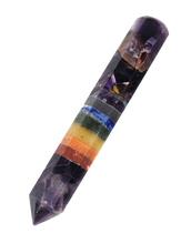 Load image into Gallery viewer, Crystal Chakra Wand
