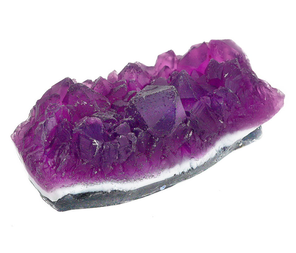 Amethyst Cluster Soap