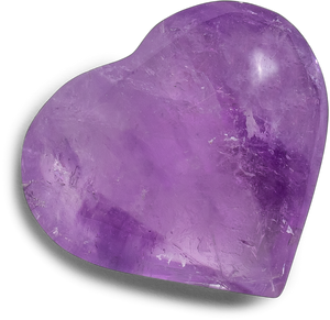 Amethyst Heart