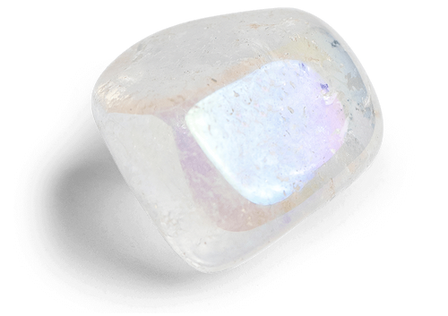 Angel Aura Quartz Stone - Tumbled Stones - Energy Muse