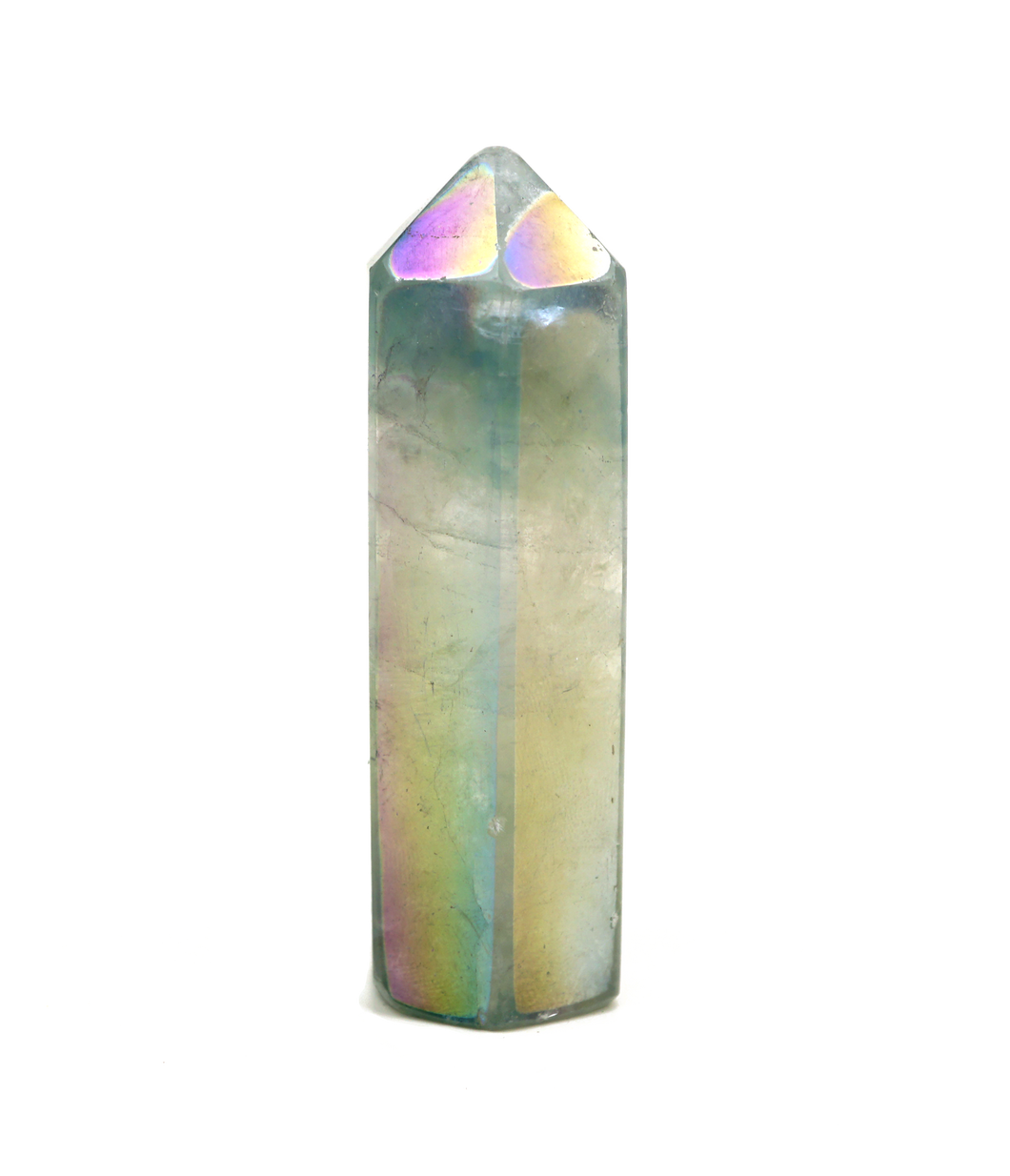 Aura Fluorite Point