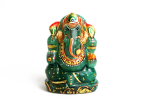 Load image into Gallery viewer, Aventurine Ganesh Statue
