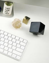 Load image into Gallery viewer, Black Obsidian Cube
