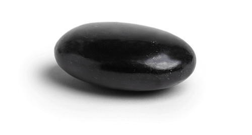 Black Tourmaline Touchstone - Palm Stones - Energy Muse