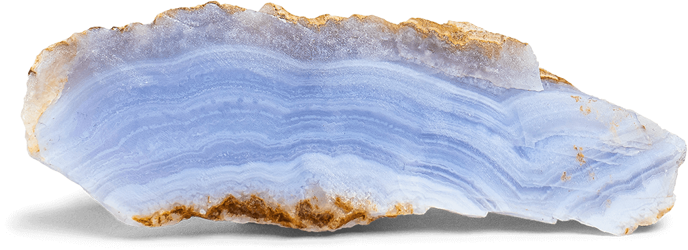 Blue Lace Agate Crystal - Energy Muse