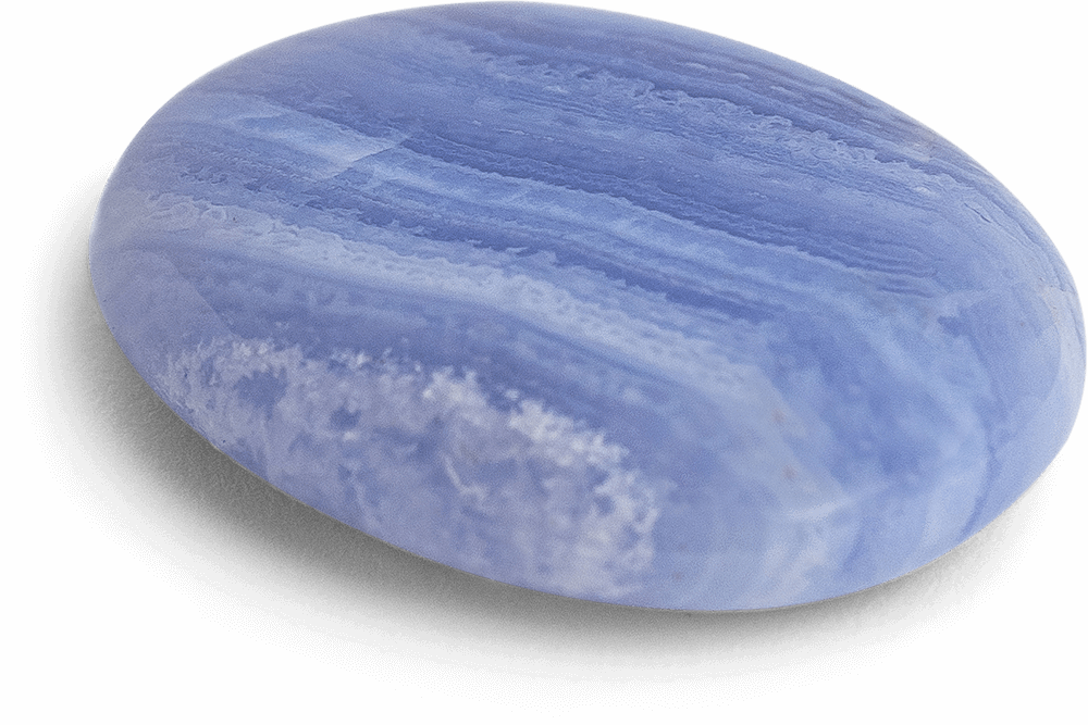 Blue Lace Agate Slice - Energy Muse