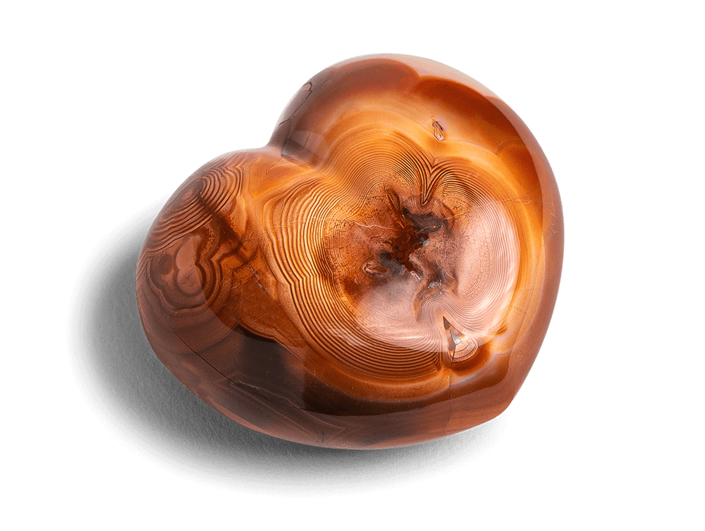 Carnelian Heart - Energy Muse