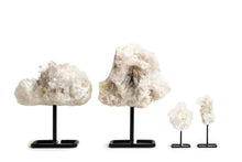 Load image into Gallery viewer, Clear Quartz Cluster on a Stand
