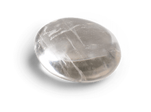 Load image into Gallery viewer, Clear Quartz Touchstone - Palm Stones - Energy Muse
