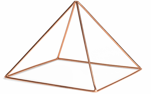 Copper Charging Pyramid - Energy Muse