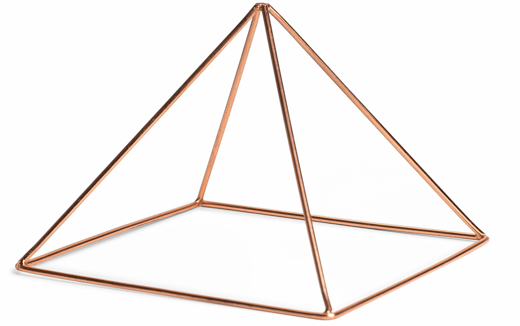 Copper Charging Pyramid - Energy Muse