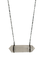 Load image into Gallery viewer, Double Terminated Point Necklace
