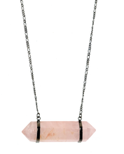 Load image into Gallery viewer, Double Terminated Point Necklace
