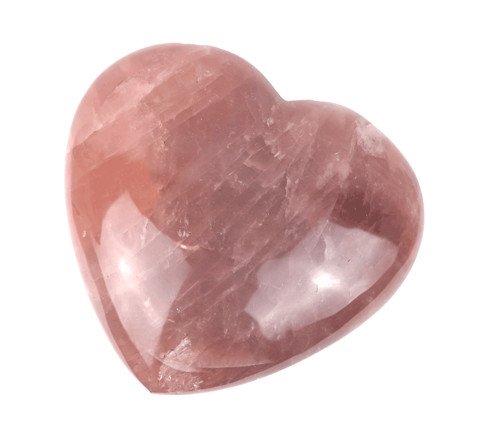 Giant Rose Quartz Heart