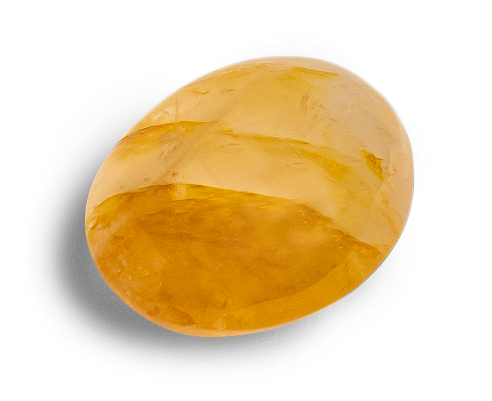 Golden Healer Quartz Stone - Palm Stones - Energy Muse