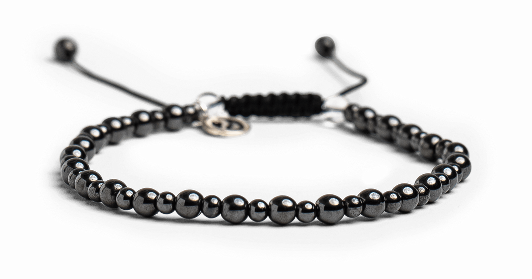 Hematite Anklet for Grounding - Energy Muse