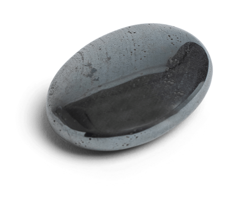 Hematite Touchstone - Palm Stones - Energy Muse