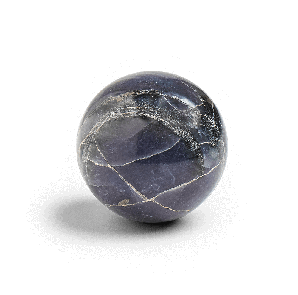 Iolite Sphere - Energy Muse