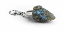 Load image into Gallery viewer, Labradorite Keychain - Crystal Keychain - Energy Muse
