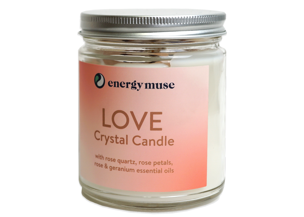 Love Crystal Candle