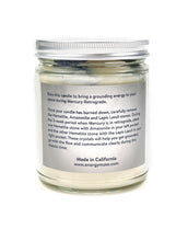 Load image into Gallery viewer, Mercury Retrograde Crystal Candle
