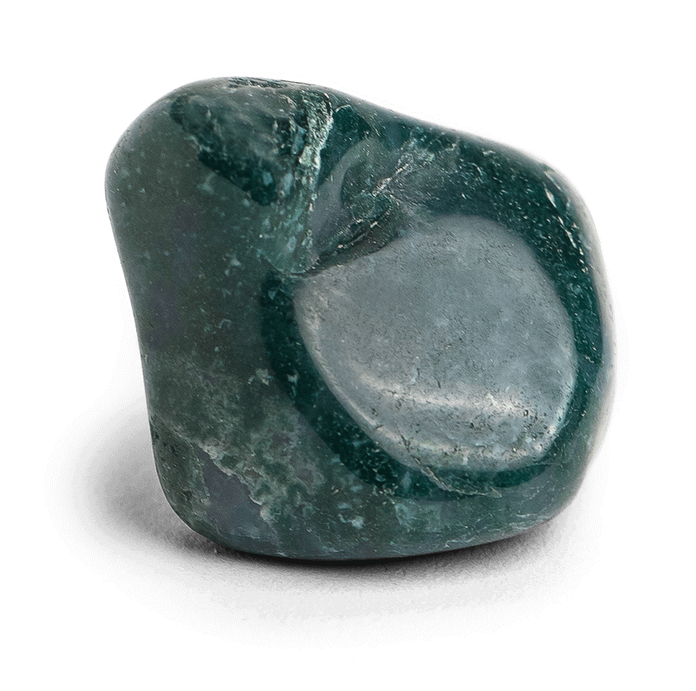 Moss Agate Stone - Energy Muse