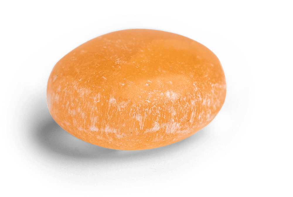 Peach Selenite Stone - Energy Muse