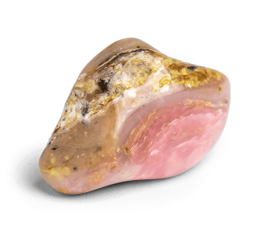 Pink Opal Stone - Tumbled Stones - Energy Muse