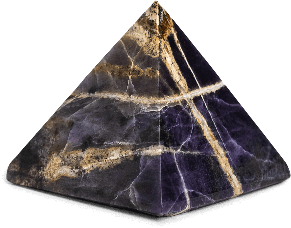 Purple Opal Pyramid - Energy Muse