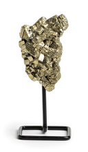 Load image into Gallery viewer, Pyrite Crystal on a Stand - Energy Muse
