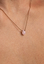 Load image into Gallery viewer, Love Junkie Necklace - Rose Quartz Necklace - Energy Muse
