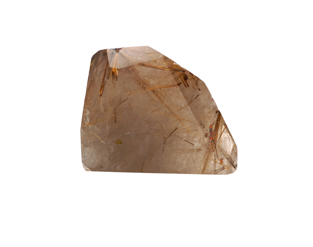 Rutilated Quartz Free-Shape Crystal