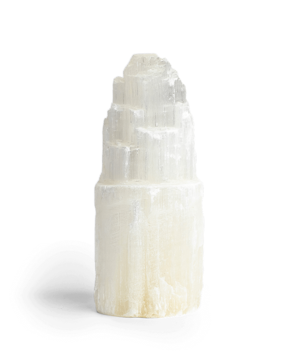 Selenite Lamp - Energy Muse