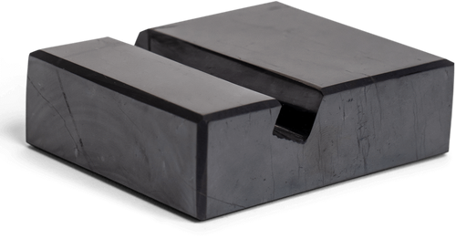 Shungite Cell Phone Holder to Minimize EMFs - Energy Muse