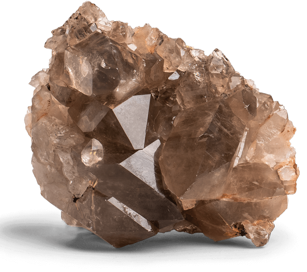 Smoky Quartz Cluster for Letting Go - Energy Muse