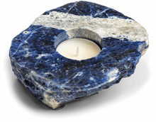 Load image into Gallery viewer, Sodalite Candle Holder for the Home - Energy Muse
