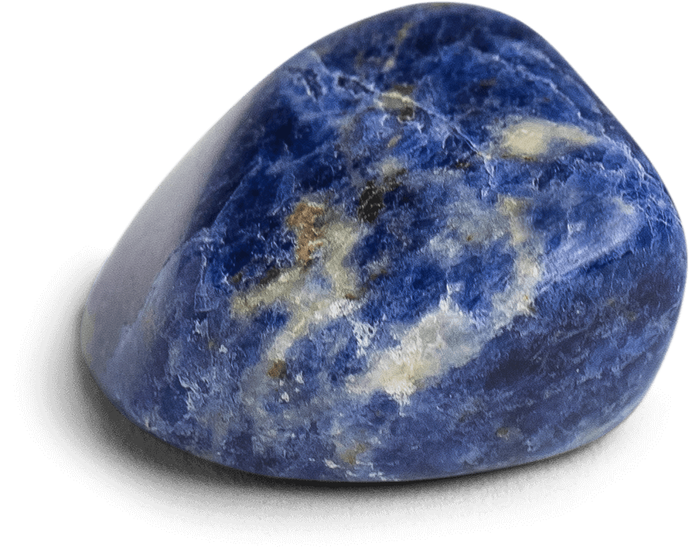 Sodalite Stone - Tumbled Stones - Energy Muse