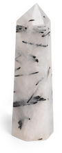 Load image into Gallery viewer, Tourmalinated Quartz Point
