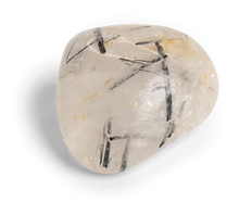 Load image into Gallery viewer, Tourmalinated Quartz Stone for Shifting Negativity - Energy Muse
