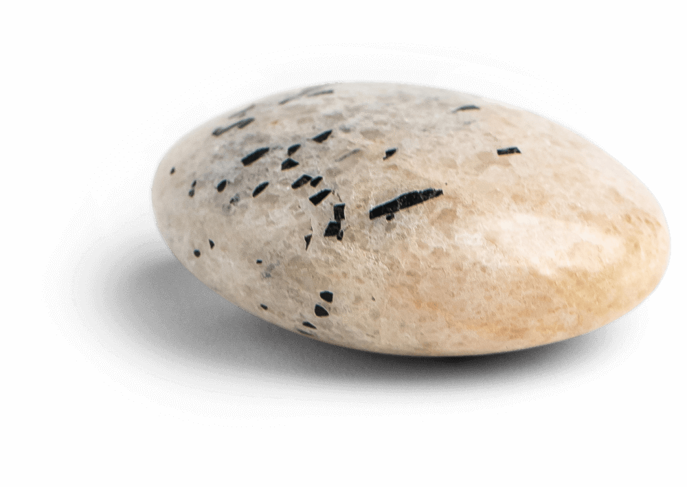 Tourmalinated Quartz Touchstone for Shifting Negativity - Energy Muse