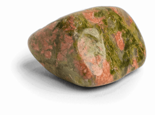 Unakite Stone for Gratitude - Energy Muse